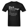 Black Privilege Tee - black