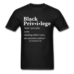 Black Privilege Tee - black