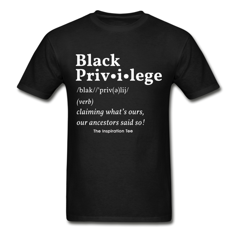 Black Privilege Tee - black