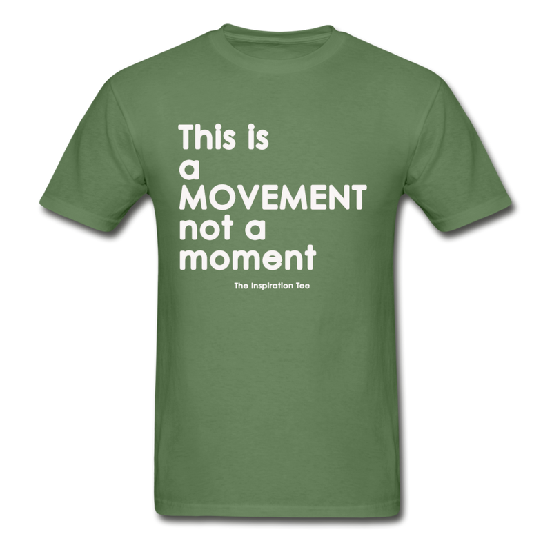 It's a Movement Tee - military green