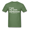 Be Your Own INSPIRATION tee - military green