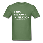 Be Your Own INSPIRATION tee - military green