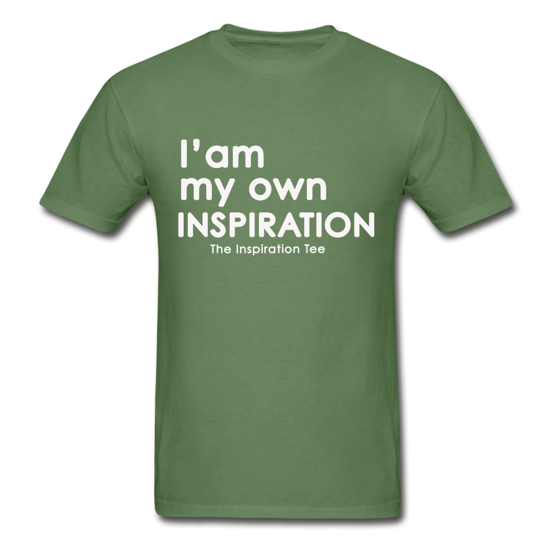 Be Your Own INSPIRATION tee - military green