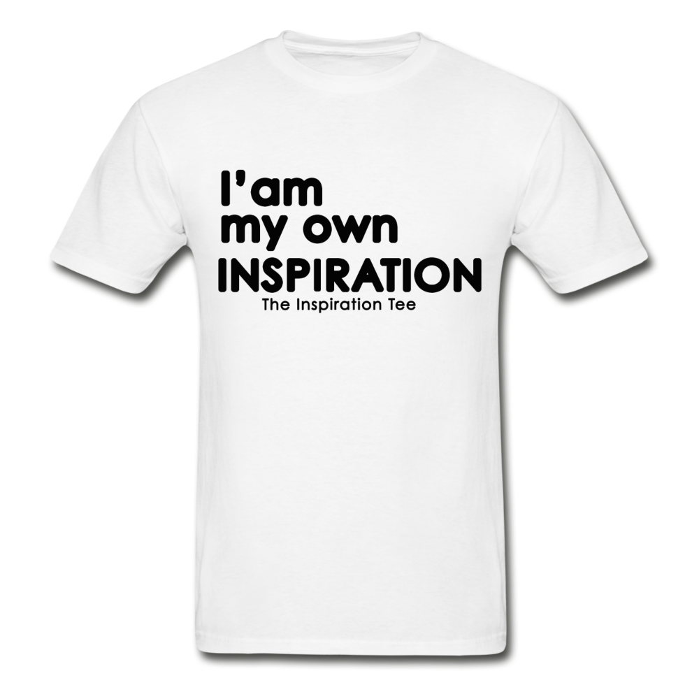 Be Your Own INSPIRATION tee - white