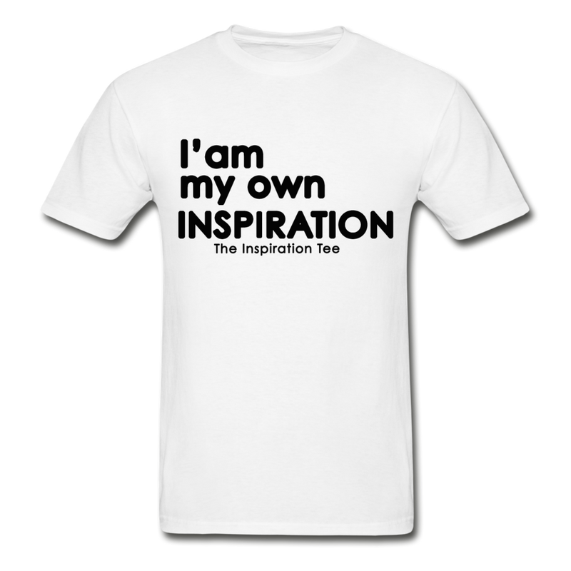 Be Your Own INSPIRATION tee - white