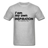 Be Your Own INSPIRATION tee - heather gray