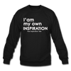 Be Your Own INSPIRATION Crewneck - black